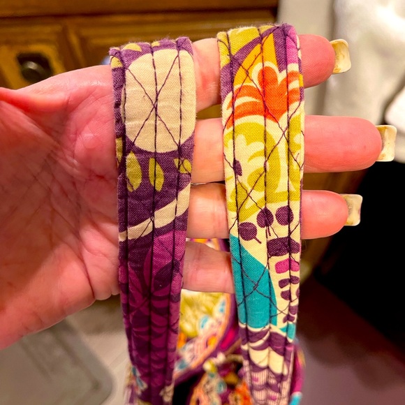 Vera Bradley “Plum Crazy” Villager Tote w/Matching Wallet - Picture 10 of 16